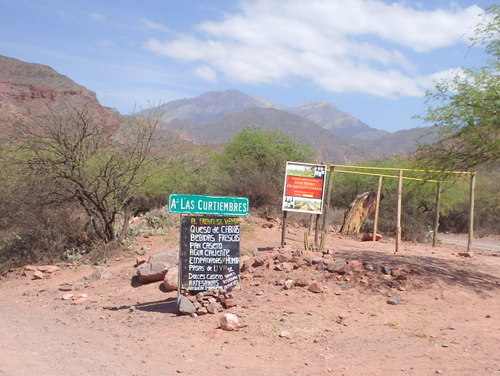 A roadside snack stand.